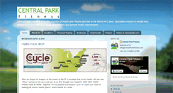 Desktop Screenshot of centralparkfitness.com